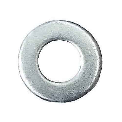 SAEW4 #4  SAE Flat Washer, Low Carbon, Zinc